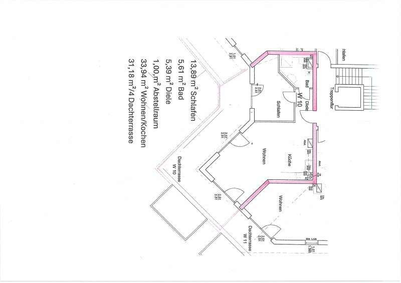 Wohnung zur Miete 638 € 2 Zimmer 68 m²<br/>Wohnfläche Preetz 24211