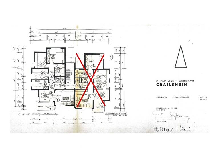 Wohnung zur Miete 1.350 € 4,5 Zimmer 106 m² frei ab sofort Crailsheim 74564