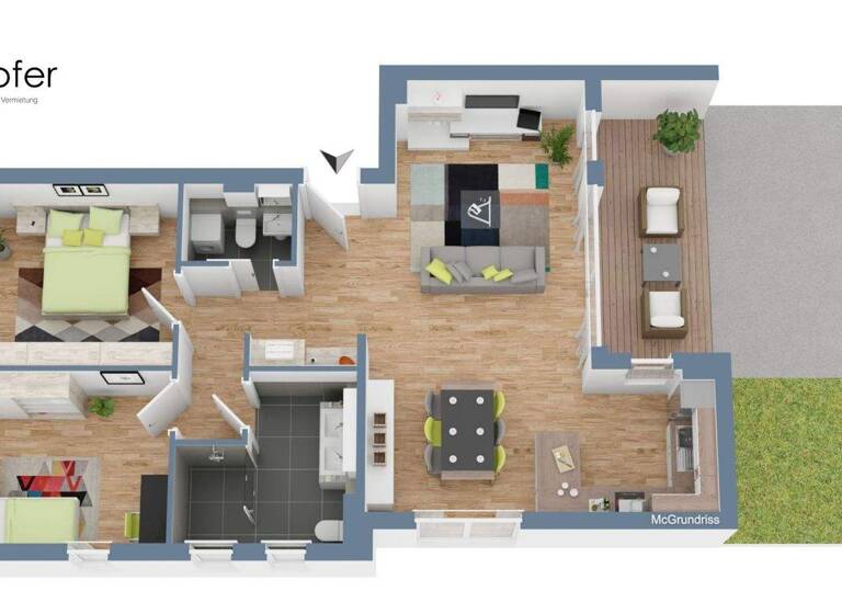 Wohnung zum Kauf 393.600 € 3 Zimmer 96 m² EG frei ab 01.11.2026 Limbach Kirkel 66459