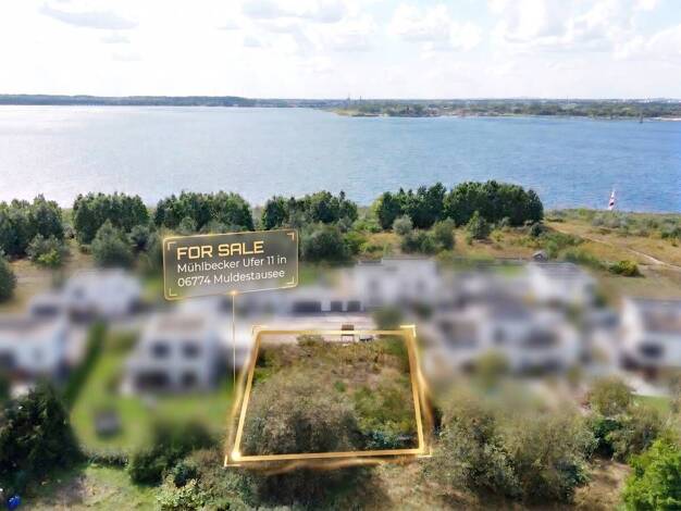 Grundstück zum Kauf 300.000 € 1.000 m² Grundstück Am Mühlbecker Ufer Mühlbeck Muldestausee 06774
