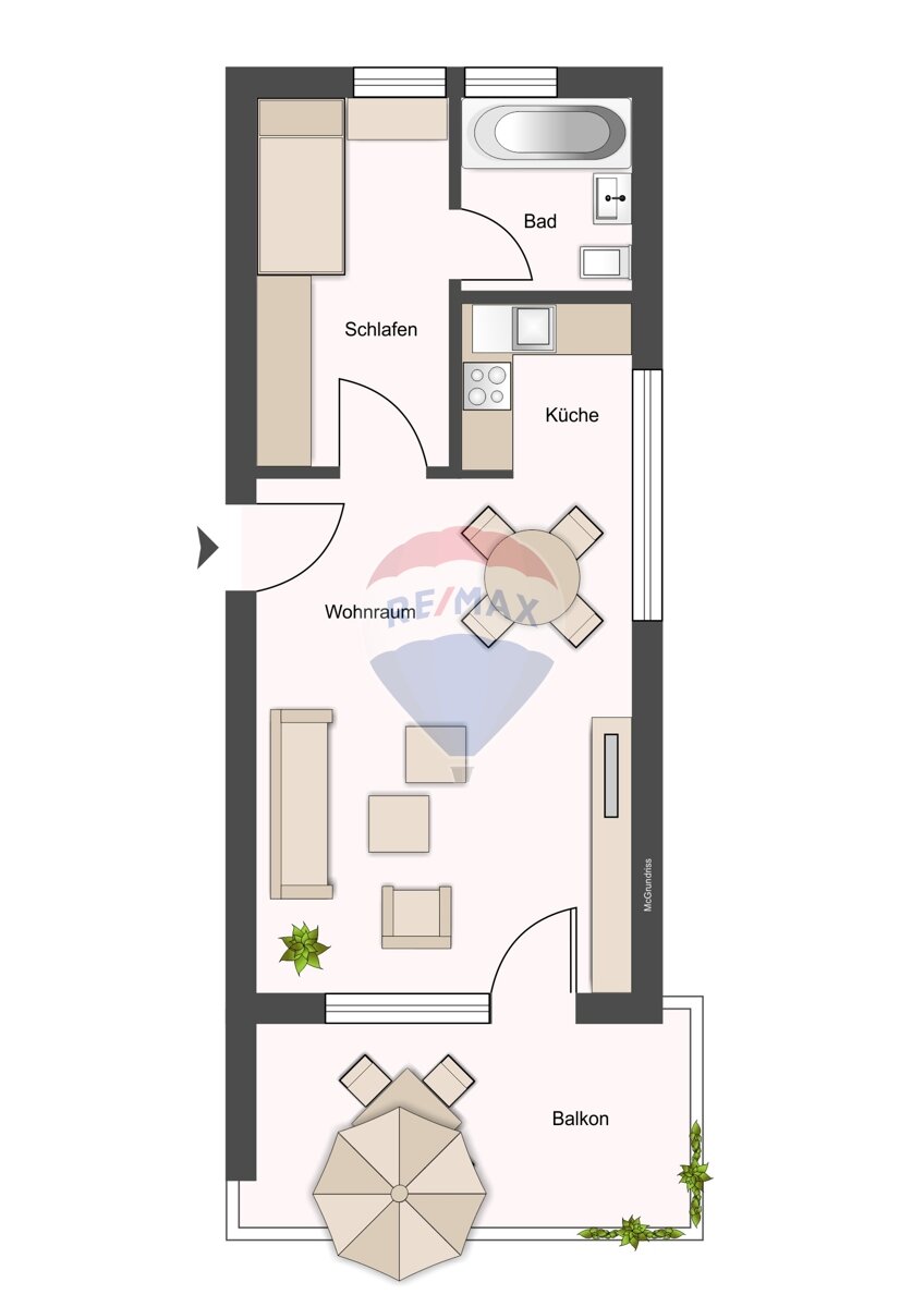 Wohnung zum Kauf 190.000 € 2 Zimmer 40 m²<br/>Wohnfläche Mittlerer Kuhberg Ulm 89077