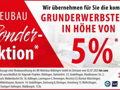 Wohnung zum Kauf provisionsfrei 459.000 € 3 Zimmer 70 m² Malmsheim Renningen 71272