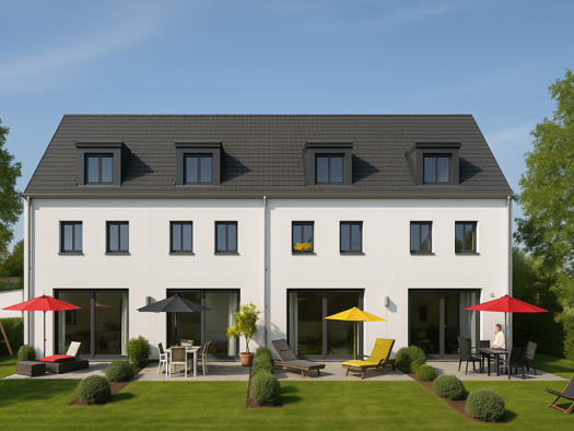Reihenendhaus zur Miete - Erstbezug 2.500 € 4 Zimmer 147,1 m² 245 m² Grundstück frei ab sofort Neufahrn Neufahrn bei Freising 85375