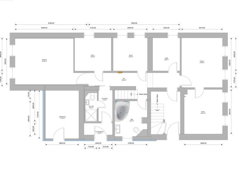 Wohnung zur Miete 990 € 5 Zimmer 118,6 m² EG frei ab 01.08.2026 Limbach-Oberfrohna 09212