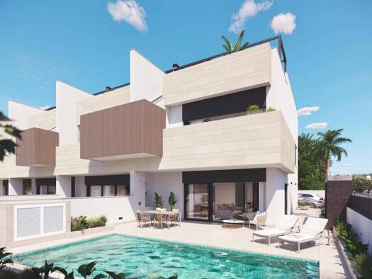 Chalet zum Kauf - Erstbezug 434.000 € 3 Zimmer 96 m² 68 m² Grundstück Pilar de la Horadada 03190