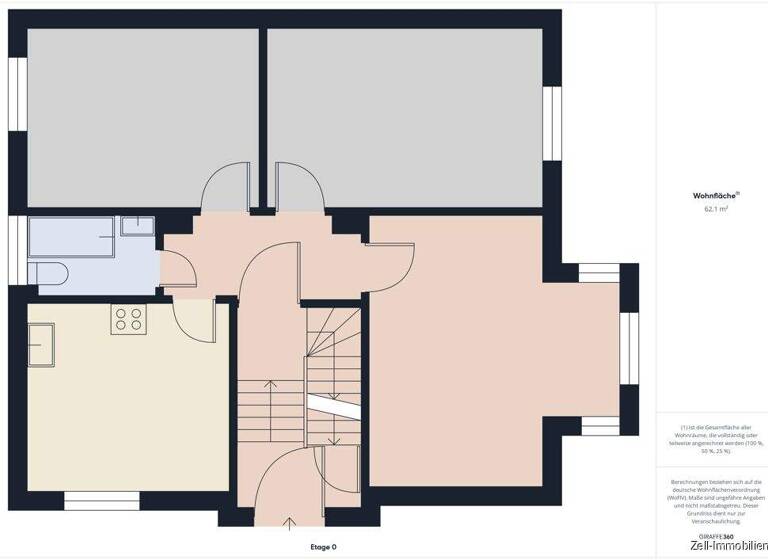 Doppelhaushälfte zum Kauf 148.000 € 8 Zimmer 145 m² 221 m² Grundstück Kaub 56349