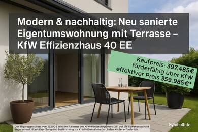 Terrassenwohnung zum Kauf provisionsfrei 397.485 € 3 Zimmer 88,3 m² EG Reischach Reischach 84571
