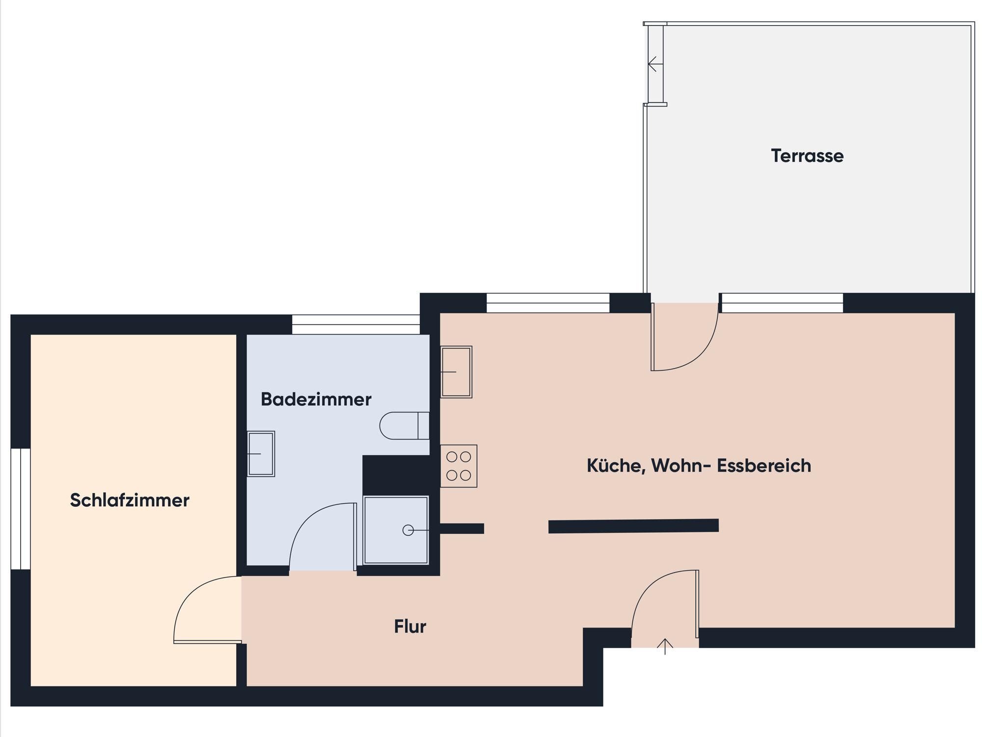 Wohnung zum Kauf 2 Zimmer 55 m²<br/>Wohnfläche 1.<br/>Geschoss Bahnbrückenweg 4c Feldkirch / Gisingen 6800