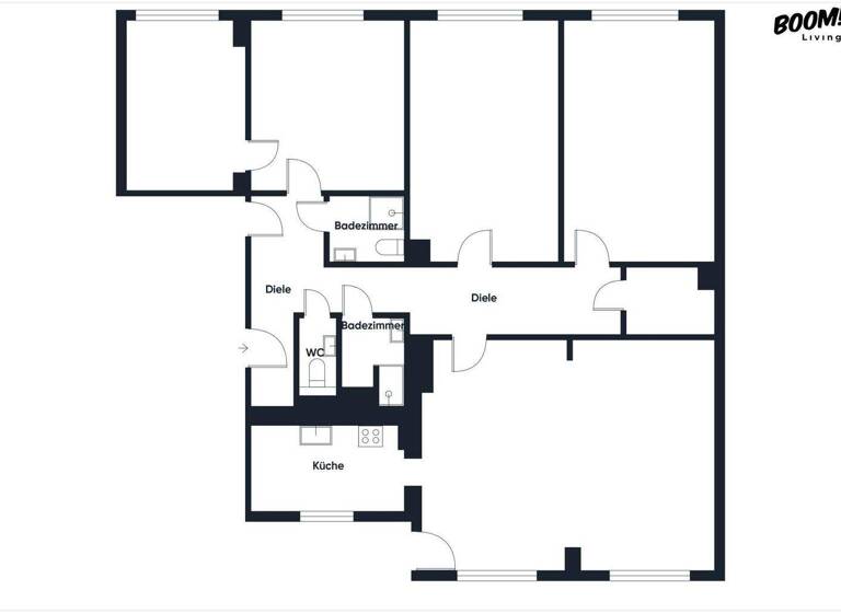 Wohnung zum Kauf 739.000 € 4 Zimmer 141,7 m² Wien 1200