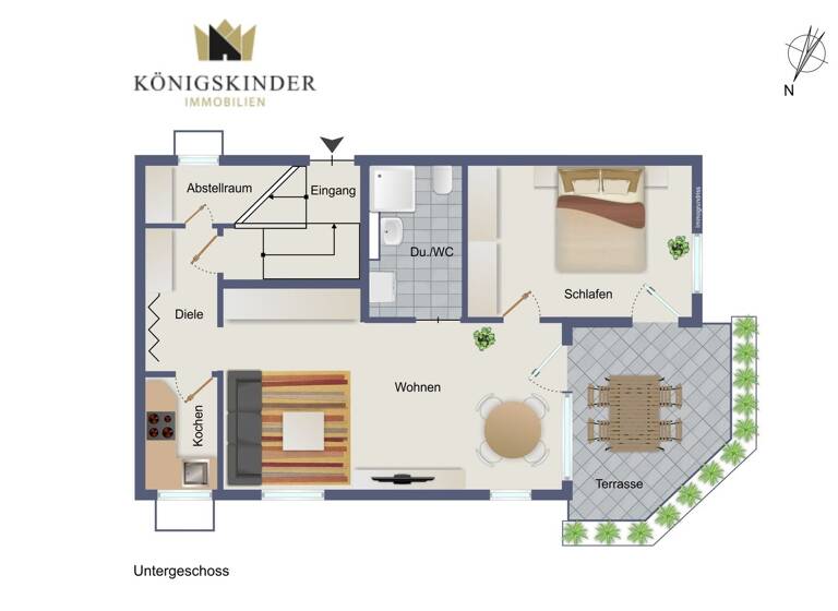 Wohnung zum Kauf 150.000 € 2 Zimmer 48 m² Bad Urach 72574