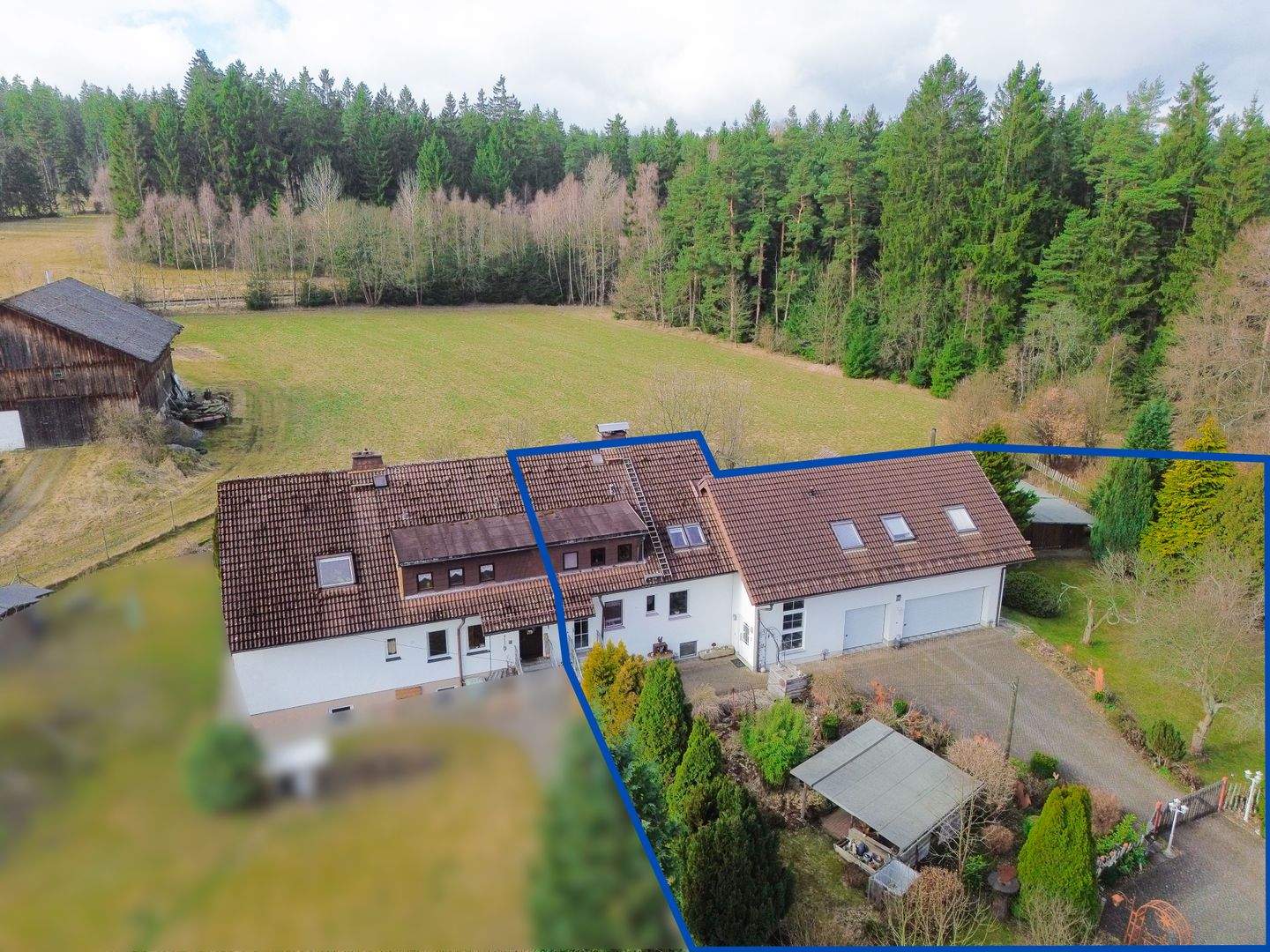 Immobilie in Rehau - Naturnah gelegenes Haus mit Einliegerwohnung bei Rehau! - Bild 1