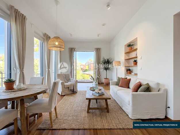 Wohnung zum Kauf 349.000 € 2 Zimmer 58,8 m² 1. Geschoss Neuer Weg 1 B Friedrichshagen Treptow-Köpenick 12587