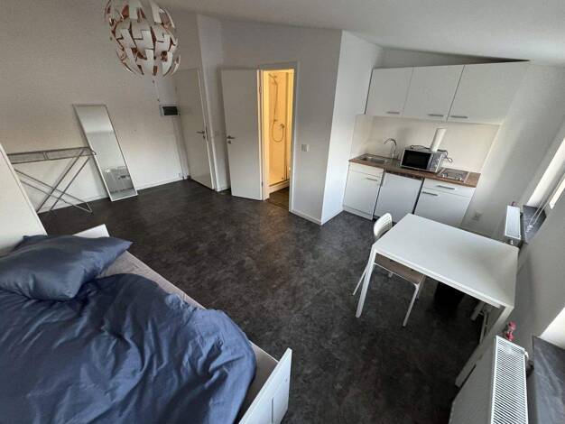 Studio zur Miete 550 € 1 Zimmer 24 m² 2. Geschoss Johannisthaler Chaussee 433 Gropiusstadt Berlin 12351