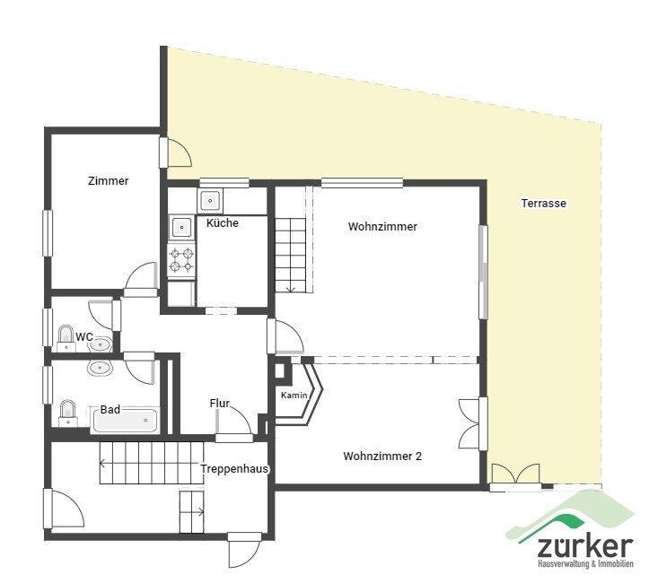 Wohnung zum Kauf 499.000 € 2 Zimmer 73,6 m²<br/>Wohnfläche EG<br/>Geschoss Garmisch Garmisch-Partenkirchen 82467