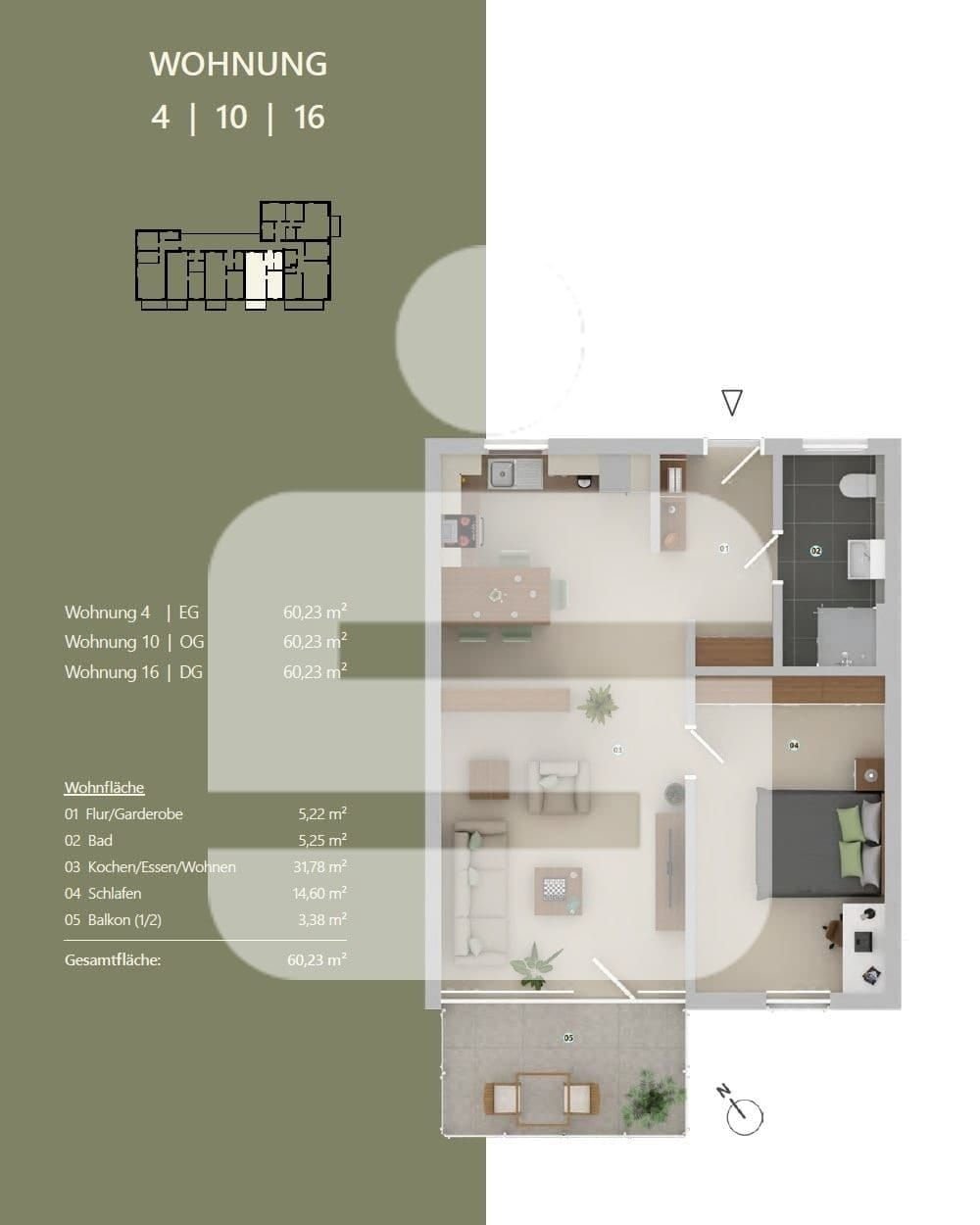 Wohnung zur Miete 670 € 2 Zimmer 60,2 m²<br/>Wohnfläche Stadtsteinach Stadtsteinach 95346