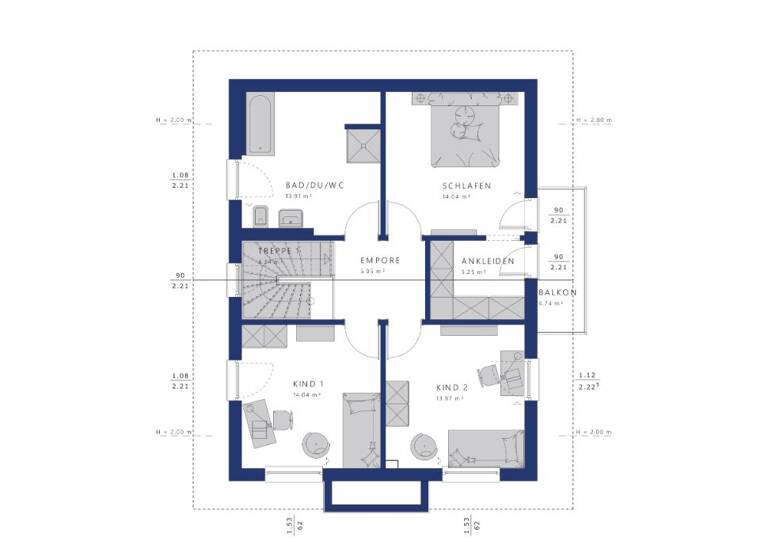 Haus zum Kauf provisionsfrei 466.907 € 5 Zimmer 145 m²<br/>Wohnfläche 422 m²<br/>Grundstück Großerlach Großerlach 71577