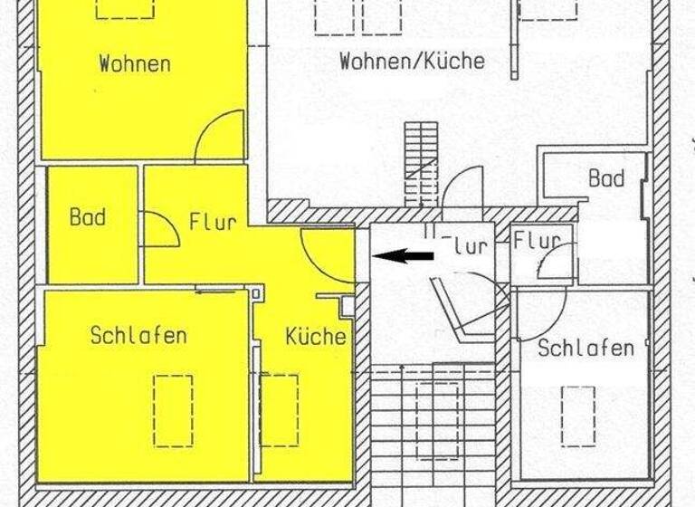 Wohnung zur Miete 320 € 2 Zimmer 42,7 m² frei ab 01.05.2026 Neuendorfer Str. 32 Altstadt Brandenburg an der Havel 14770