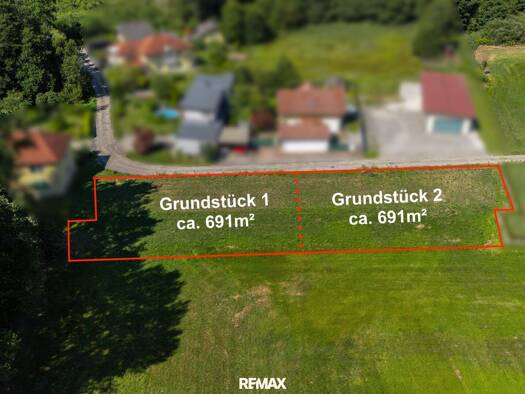 Grundstück zum Kauf 110.000 € 691 m² Grundstück Frohnweg Wernberg 9241