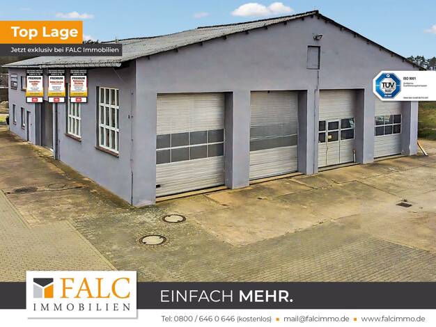 Halle/Industriefläche zur Miete provisionsfrei 1.500 € 400 m² Lagerfläche Parchim Parchim 19370