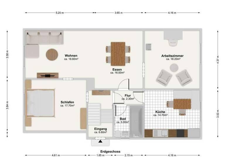 Mehrfamilienhaus zum Kauf 120.000 € 6 Zimmer 138 m² 2.667 m² Grundstück Wiebelskirchen Neunkirchen 66540