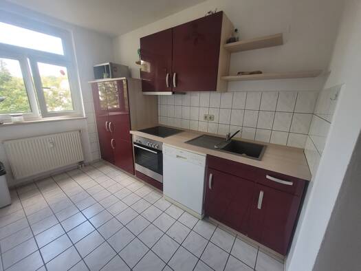 Wohnung zur Miete 481 € 3,5 Zimmer 96,2 m² 1. Geschoss frei ab sofort Karlsbader Straße 25 Buchholz Annaberg-Buchholz 09456