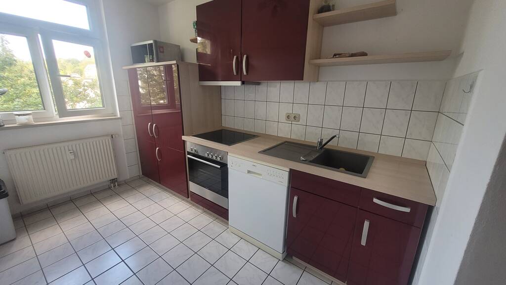 Wohnung zur Miete 481 € 3,5 Zimmer 96,2 m² 1. Geschoss frei ab sofort Karlsbader Straße 25 Buchholz Annaberg-Buchholz 09456