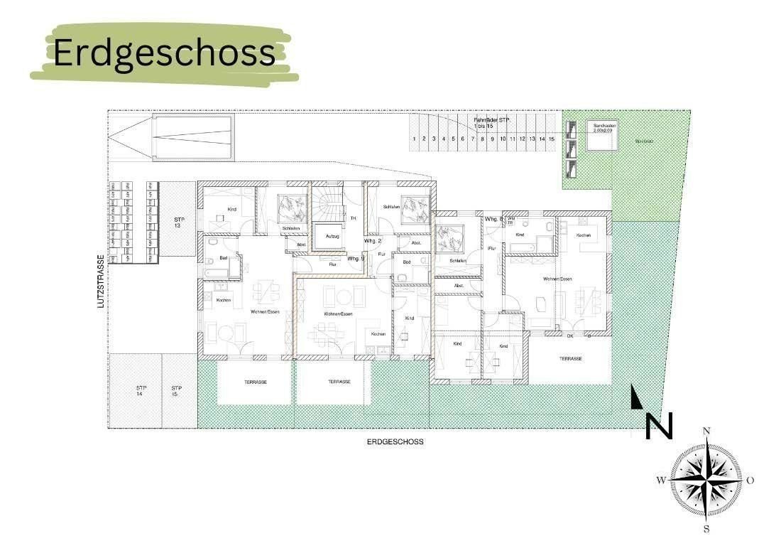 Wohnung zum Kauf provisionsfrei 385.398 € 2 Zimmer 63,2 m²<br/>Wohnfläche 2.<br/>Geschoss Lutzstrasse Josephsviertel Ingolstadt 85051