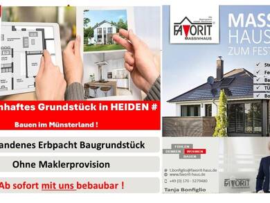 Grundstück zum Kauf provisionsfrei 500 m² Grundstück Heiden 46359