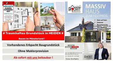 Grundstück zum Kauf provisionsfrei 500 m² Grundstück Heiden 46359