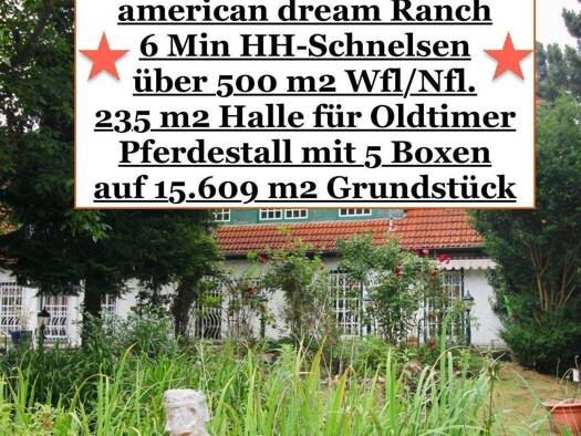 Immobilie zum Kauf als Kapitalanlage geeignet 1.290.000 € 500 m² 15.609 m² Grundstück Hasloh 25474