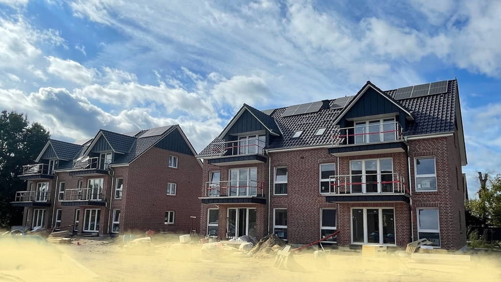 Wohnung zur Miete - Erstbezug 1.100 € 3 Zimmer 81 m² EG frei ab sofort Lübecker Straße Barrien Syke 28857