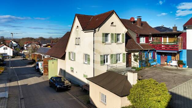Einfamilienhaus zum Kauf 295.000 € 4 Zimmer 82,9 m² 484 m² Grundstück Wolfenweiler Schallstadt 79227