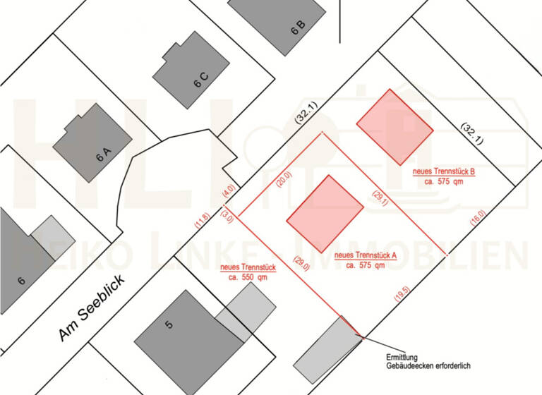 Grundstück zum Kauf 165.000 € 575 m² Grundstück Am Seeblick 5 Glindow Werder (Havel) 14542
