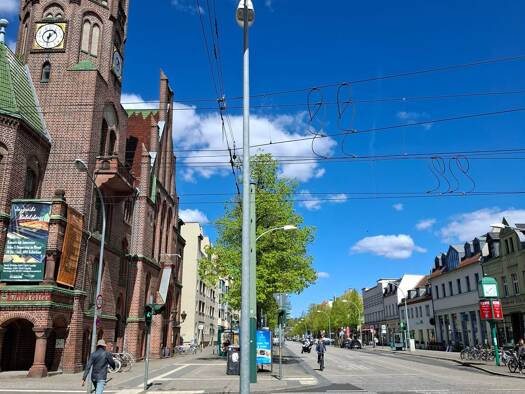 Wohnung zur Miete 1.079 € 2,5 Zimmer 84,3 m² Geschoss 2/3 frei ab sofort Babelsberg Nord Potsdam 14482