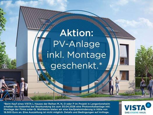 Doppelhaushälfte zum Kauf - Neubau 442.700 € 4,5 Zimmer 129 m² 209 m² Grundstück Gebgernstraße 3 Langenlonsheim 55450