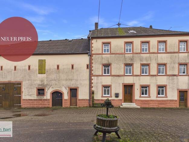 Bauernhaus zum Kauf 349.800 € 7 Zimmer 199 m² 1.357 m² Grundstück Borg Perl 66706
