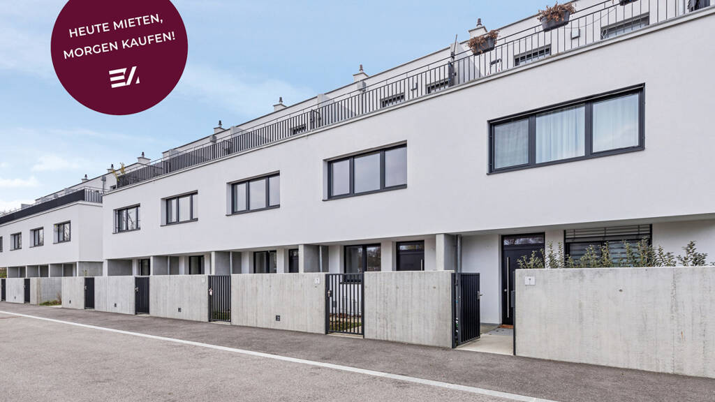 Reihenmittelhaus zur Miete - Erstbezug 2.145 € 5 Zimmer 143 m² Wien 1220