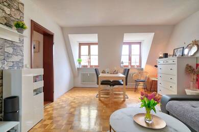 Wohnung zur Miete 450 € 2 Zimmer 40 m² 3. Geschoss frei ab 01.10.2025 Schwesterstraße Memmingen Memmingen 87700