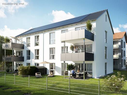 Wohnung zum Kauf - Erstbezug provisionsfrei 413.500 € 3 Zimmer 74,8 m² 2. Geschoss Öschlestraße 19 Rottweil 78628