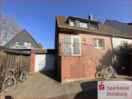 Doppelhaushälfte zum Kauf 255.000 € 3 Zimmer 74 m² 281 m² Grundstück Bissingheim Duisburg 47279