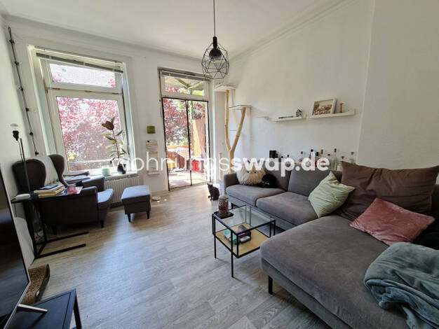Wohnung zur Miete Tauschwohnung 650 € 3 Zimmer 53 m² 1. Geschoss Eimsbüttel Hamburg 20357