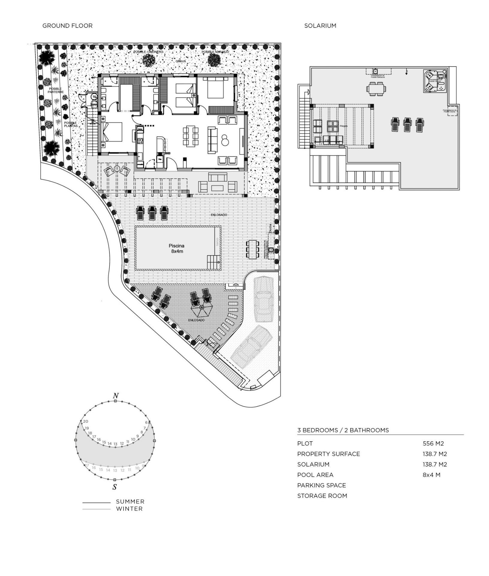 Einfamilienhaus zum Kauf provisionsfrei 785.553 € 4 Zimmer 138 m²<br/>Wohnfläche 556 m²<br/>Grundstück CIUDAD QUESADA