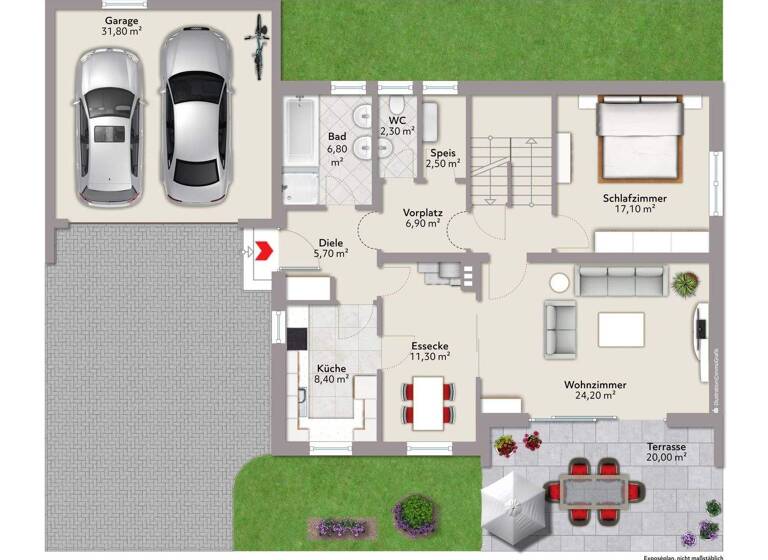 Einfamilienhaus zum Kauf 1.125.000 € 5 Zimmer 130 m² 832 m² Grundstück frei ab 01.08.2026 St. Georgen Dießen 86911