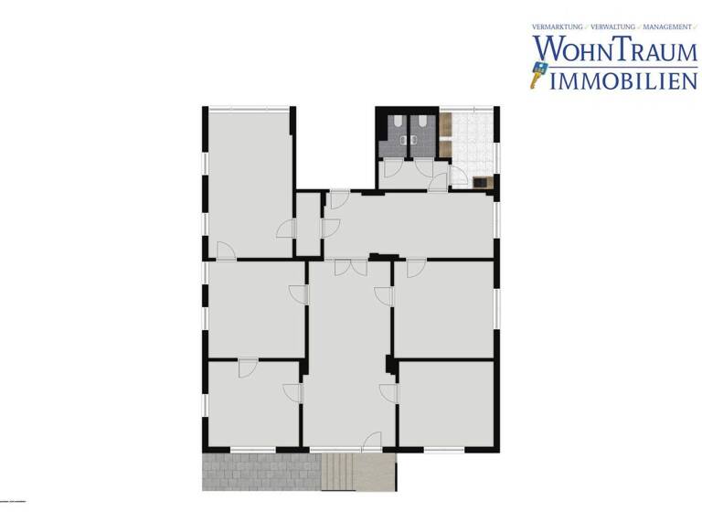 Büro zur Miete 1.150 € 5 Zimmer 147 m² Bürofläche Hofgeismar 34369