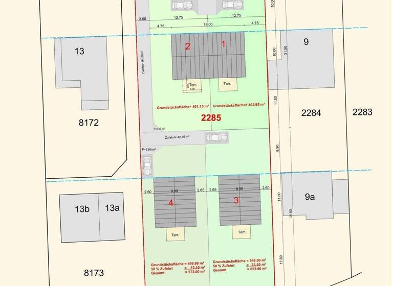 Doppelhaushälfte zum Kauf - Erstbezug 679.900 € 115 m² 401 m² Grundstück Hinsbeker Berg 11 Poppenbüttel Hamburg 22399
