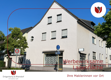 Laden zur Miete 490 € 2 Zimmer 72 m² Verkaufsfläche teilbar ab 42 m² Bahnhofstraße 17 Leichlingen Leichlingen 42799