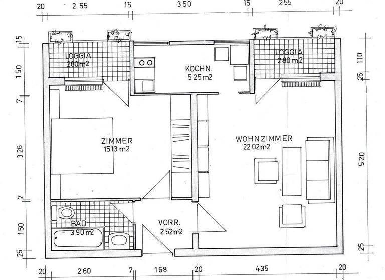 Wohnung zum Kauf 255.000 € 2 Zimmer 48,8 m² 3. Geschoss Tiergartenstraße 25b Hötting Innsbruck 6020