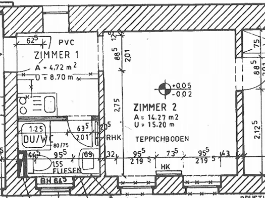 Wohnung zur Miete 309 € 2 Zimmer 34 m² 1. Geschoss frei ab 01.10.2026 Käthe-Kollwitz-Straße 67 Zentrum-West Mitte 04109