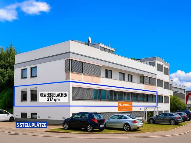 Bürogebäude zur Miete provisionsfrei 7,80 € 5 Zimmer 310 m² Bürofläche teilbar von 110 m² bis 200 m² Gottlieb-Daimler-Straße 17 Rommelshausen Kernen im Remstal 71394