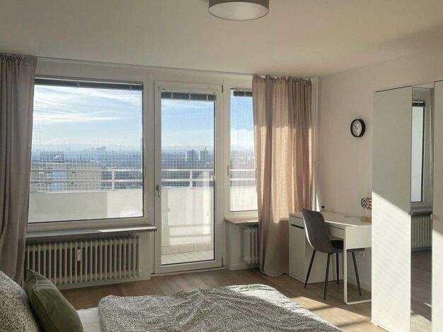 Studio zur Miete auf Zeit 700 € 1 Zimmer 14 m² frei ab sofort Ratoldstraße 30 Feldmoching-Hasenbergl München - Allach-Untermenzing 80995